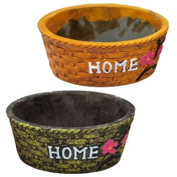 81-1141 ΠΑΚΕΤΟ ΜΕ 6 ΤΜΧ. Κασπώ Κεραμικό Οβάλ Home 16x7cm