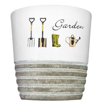 81-1115 ΠΑΚΕΤΟ ΜΕ 4 ΤΜΧ. Κασπώ Κεραμικό Garden Design 11.5x11.5cm