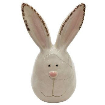 73-2055 ΠΑΚΕΤΟ ΜΕ 4 ΤΜΧ. Λαγός Κεραμικός Διακοσμητικός 24x13cm