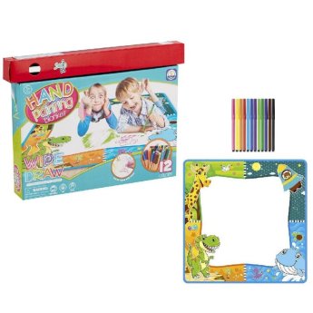 73-2017 Λαμπάδα Παιδική Ζωγραφική 80x80cm και 12 Χρώματα 32x27x4cm