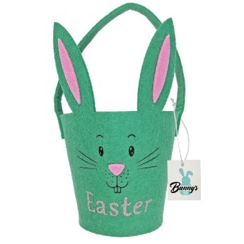 73-1981 ΠΑΚΕΤΟ ΜΕ 6  ΤΜΧ. Καλάθι Τσόχινο Κυλινδρικό Λαγός 22xΦ11cm