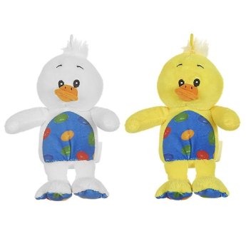 79-391 Παπάκι Άσπρο και Κίτρινο 15cm