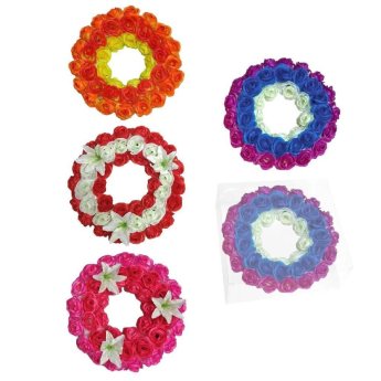 73-185 Στεφάνι Τριαντάφυλλα 43cm Κουτί