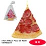 73-2134 Κερί Pizza σε Κουτί 13x10x2cm