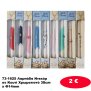 73-1625 Λαμπάδα Ντεκόρ σε Κουτί Χρωματιστό 38cm x Φ14mm