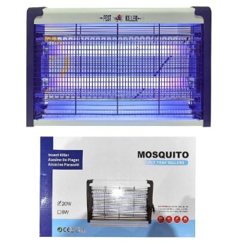 81-551 Εντομοπαγίδα 2 Λάμπες LED LED 20w  38x24x5cm