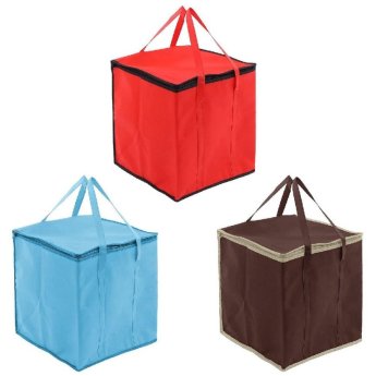 42-3097 Ψυγείο Ισοθερμικό Coolbag Τετράγωνο Μεγάλο 37x31x31cm