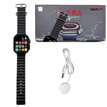 20-1410 Ρολόι Smartwatch Λουράκι Μαύρο