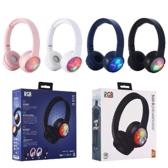 88-486 Ακουστικά Bluetooth RGB