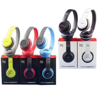 88-466 Ακουστικά Bluetooth Μαύρα Μεγάλα Αναδιπλούμενα