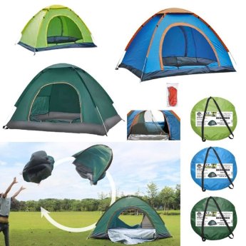 42-680 Σκηνή pop up 4 Ατόμων 2 Πόρτες 2x2x1.30m