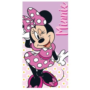 42-3253 Πετσέτα Θαλάσσης Microfiber Minnie Ροζ 140x70cm