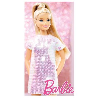 42-3227 Πετσέτα Θαλάσσης Microfiber Barbie 140x70cm