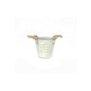 05-950-2798 ΓΛΑΣΤΡΑΚΙ ΜΕΤΑΛΛΙΚΟ GARDENING LOVE YOYR GARDEN  13Χ8.5Χ11CM