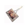 1390-05 ΣΧΑΡΑ ΨΗΣΙΜΑΤΟΣ BBQ ΜΑΥΡΗ ΜΕ ΞΥΛΙΝΗ ΛΑΒΗ 34.5X22.5X55CM