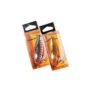1374-84 MIZOO FISHING ΤΕΧΝΗΤΟ ΔΟΛΩΜΑ  ΑΣΗΜΙ - ΧΡΥΣΟ 7CM