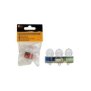 1374-06 MIZOO FISHING ΣΙΑΛΟΥΜ ΣΠΙΘΑ LED 3 ΧΡΩΜΑΤΑ  3.5CM