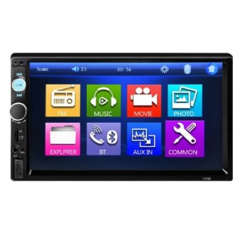 ΗΧΟΣΥΣΤΗΜΑ ΜΕ ΟΘΟΝΗ ΑΦΗΣ 7010B ANDROID  7INCH -BT-USB-SD-FM STEREO- 1108-15