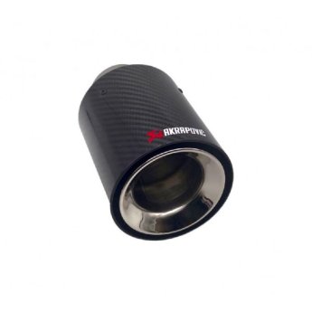1149-60 ΜΠΟΥΚΑ ΕΞΑΤΜΙΣΗΣ ΑΥΤΟΚΙΝΗΤΟΥ ΤΥΠΟΥ AKRAPOVIC UNIVERSAL TP-TC-10 160X100MM