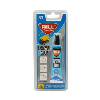 1287-02 RILL RIGIT PLASTIC GLUE ΚΟΛΛΑ ΠΛΑΣΤΙΚΩΝ 20ML