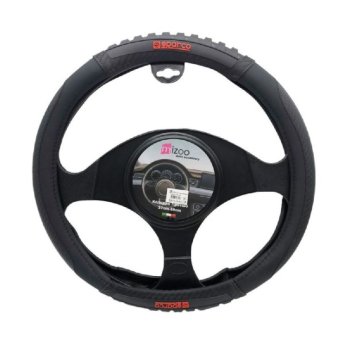 1188-40 SPARCO ΚΑΛΥΜΜΑ ΤΙΜΟΝΙΟΥ ΜΑΥΡΟ 37CM-39CM