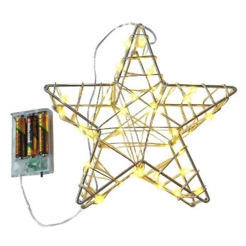 93-4001 Αστέρι Μεταλλικό με LED 20x19x7cm