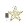93-4001 Αστέρι Μεταλλικό με LED 20x19x7cm