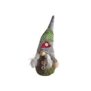 93-3923 Φιγούρα Gnome Πράσινη  με Πλεξούδες 34cm