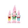 93-3929 Άγιος Gnome με ροζ Σκούφο 50cm