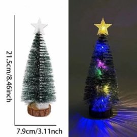 37795 ΧΡΙΣΤΟΥΓΕΝΝΙΑΤΙΚΟ ΔΕΝΤΡΟ ΜΕ ΦΩΤΑΚΙ 23CM