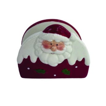 00001892 ΠΑΚΕΤΟ ΜΕ 2 ΤΜΧ. Χριστουγεννιάτικη κεραμική χαρτοπετσετοθήκη