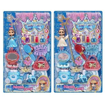 77-1332 Σετ Πριγκήπισσας ΚΑΙ Άμαξα σε Καρτέλα Μεγάλη 33x56cm