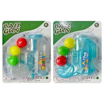 68-859 Πιστολάκι Αεροβόλο ΚΑΙ 3 Μπάλλες σε Καρτέλα 17x22x5cm