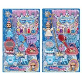 77-1332 Σετ Πριγκήπισσας ΚΑΙ Άμαξα σε Καρτέλα Μεγάλη 33x56cm