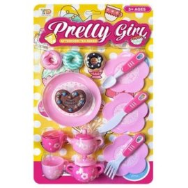 77-1321 Σετ Τσαγιού Pretty Girl σε Καρτέλα 24x39x4cm