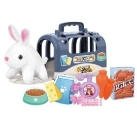 77-1314 Pet Λαγός σε Τσάντα Ταξιδίου 19x16x13cm