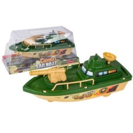 70-2352 Στρατιωτικό Πλοιάριο Friction 29x13x12cm