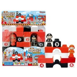 75-433 Τουβλάκια Πυροσβεστικό Σετ 28τεμ 24x28x7cm
