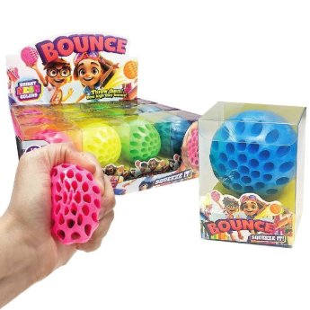 71-3599 ΠΑΚΕΤΟ ΜΕ 12 ΤΜΧ.  Μπαλάκι 5cm Κηρήθρα Look 22x8x16cm