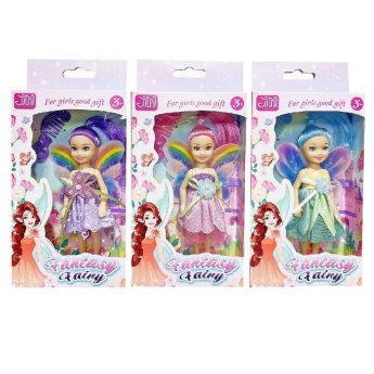 78-241 Κούκλα 5 Πεταλούδα Fantasy Fairy 10x21x3cm