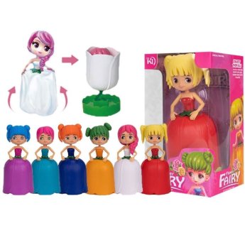 72-2097 Κούκλα 16cm - Λουλούδι σε Κουτί 10x17x8cm