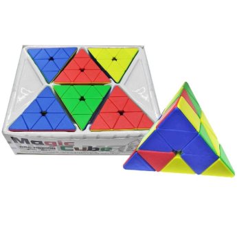 71-3559 ΠΑΚΕΤΟ ΜΕ 6 ΤΜΧ. Μαγικός Κύβος Τριγωνικός 9.5x9.5x8.5cm