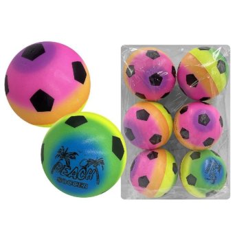71-3562 ΠΑΚΕΤΟ ΜΕ 6 ΤΜΧ. Μπαλάκι Καουτσούκ Rainbow o10cm
