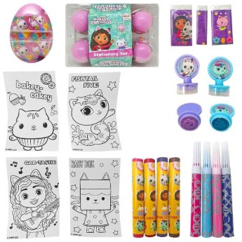 50-3395 Αυγό Έκπληξη Gabby-s Dollhouse σετ-6 τεμ 12x8cm