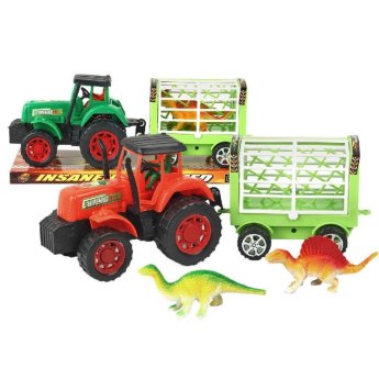 70-2350 Τρακτέρ Friction με Ρυμούλκα 31x12x11cm