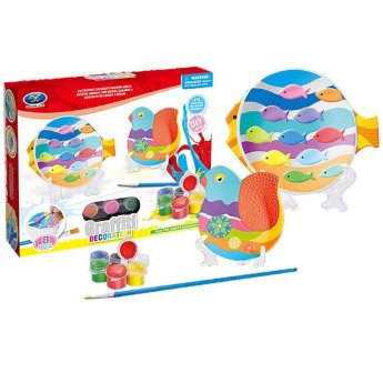 71-3533 Σετ Χρωματισμού 8 τεμ Graffiti Decoration 27x23x5cm