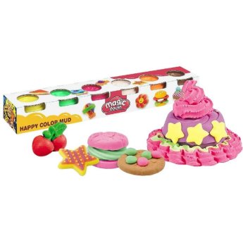 71-3540 Μαγική Ζύμη σετ 6 Χρωμάτων 31x4x5cm