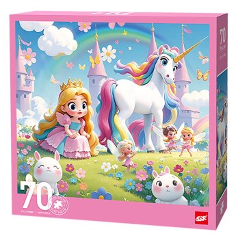 69-1883 Παζλ 70 τεμ Μονόκερως 25x25x5cm