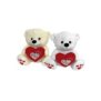 79-528 Αρκουδάκι Λούτρινο με Καρδιά 30cm
