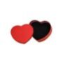 22-3078 ΠΑΚΕΤΟ ΜΕ 6 ΤΜΧ. Κουτί Συσκευασίας Καρδιά Κόκκινη με Σφουγγαράκι Μέσα κ Καπάκι 11.5x10x4.2cm